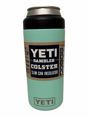 YETI Rambler 12 oz. Colster Slim Can Insulator, Sea Foam